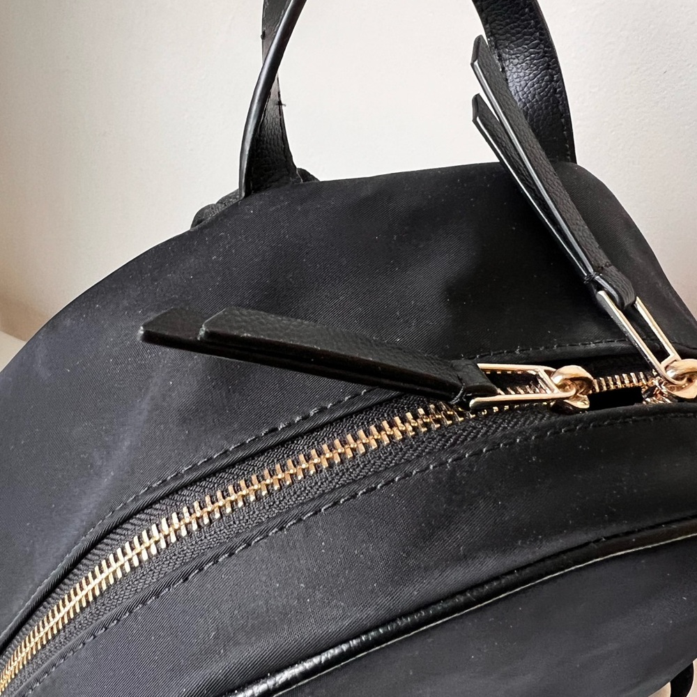 ♠️ Kate Spade ♠️ Dawn Medium Black Nylon Backpack EXCELLENT Used Condition $249 - Picture 14 of 16